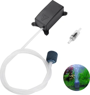 Produktbild von Aquarium Luftpumpen-Kits Sauerstoff-Luftpumpe mit Schlauch Rückschlagventil Luftstein für Fischbecken