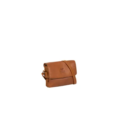 Produktbild von MUSTANG Leder Umhängetasche Catania Crossbody Cognac braun