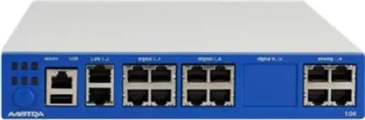 Produktbild von Mitel 108 - VoIP-Gateway - SIP - Analogsteckplätze: 4 - Digitalsteckplätze: 8 - 1U