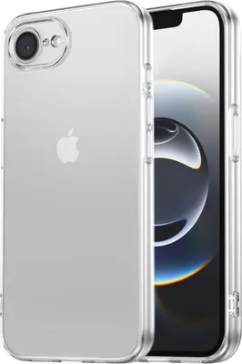 Produktbild von Mobigear Ultra Thin Durchsichtig iPhone 16e Hülle Flexibles TPU Extra Dünn Backcover - Transparent