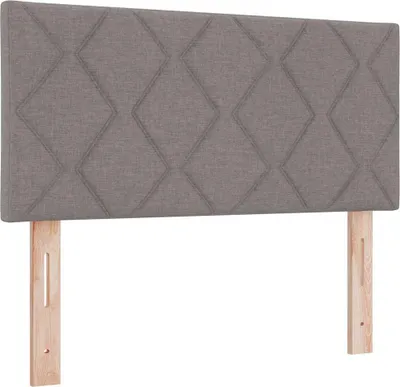 Produktbild von vidaXL Kopfteil Taupe Stoff