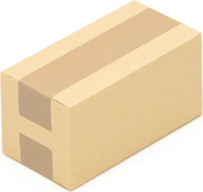 Produktbild von 4800 Faltkartons 200 x 100 x 100 mm Kartons 20 x 10 x 10 cm Versandkartons Wellpappe