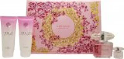 Productafbeelding van Versace Bright Crystal: Eau de Toilette 90ml + Eau de Toilette 5ml + Douchegel 100ml + Lichaamsbalsem 100ml