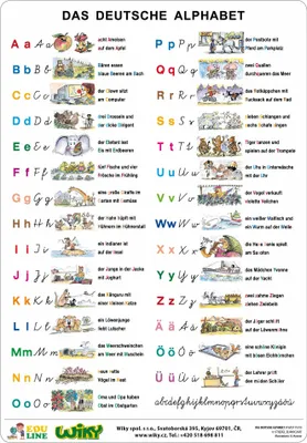 Obrázok produktu pre Nemecká abeceda - A4