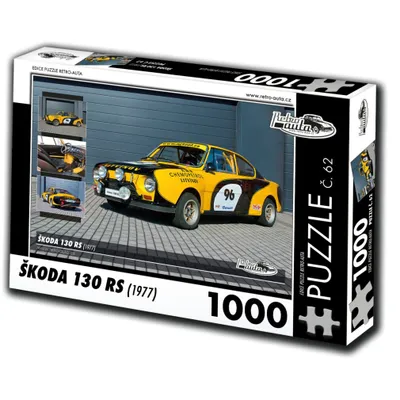 Obrázok produktu pre Puzzle č. 62 - ŠKODA 130 RS (1977) 1000 dielikov