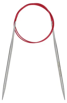 Productafbeelding van Breinaald 4,0 mm, 80 cm, roestvrij staal, met flexibele kabel, geschikt voor wol