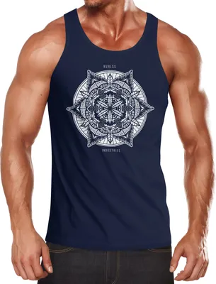 Produktbild von Herren Tank Top Mandala Neverless® XXL