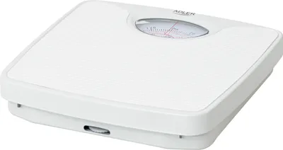 Zdjęcie produktu dla Adler | Mechaniczna waga łazienkowa | AD 8151w | Maksymalna waga (nośność) 130 kg | Dokładność 1000 g | Biały