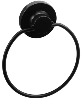 Image de 3in1 Porte-serviettes anneau acier noir intérieur D=146 mm