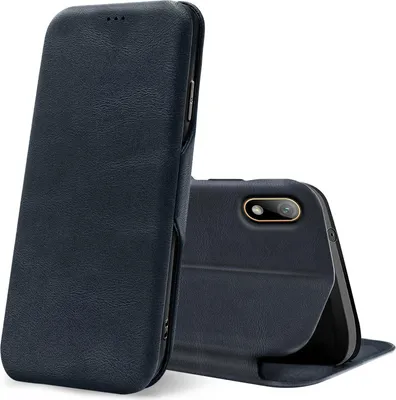 Obrázek produktu pro Skořepinové flipové pouzdro pro Huawei Y5 2019 kryt Book Cover pouzdro na mobilní telefon se slotem na kartu Prémiový ochranný kryt