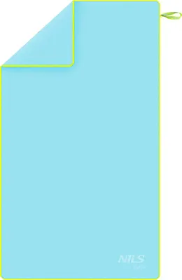 Immagine prodotto di Asciugamano in microfibra NILS aqua NAR12 azzurro/verde