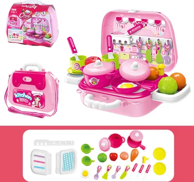 Produktbild von 360Home Spiel Kinderthemen Spielzeug Rollenspiel Koch Tasche