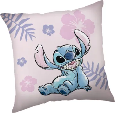 Produktbild von Lilo & Stitch Kopfkissen (1 Stück) Premium Dekokissen mit beidseitigem Digitaldruck