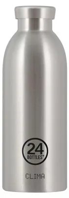 Obrázok produktu pre 24Bottles Clima, 500 ml, Denné používanie, Fitness, Turistika, Nerezová oceľ, Nerezová oceľ, Dospelý, Nerezová oceľ