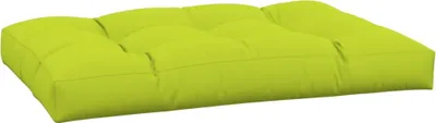 Zdjęcie produktu dla vidaXL Poduszka na palety jasnozielona 120x80x12 cm tkanina