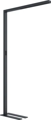 Produktbild von LED Stehleuchte Linus Schwarz Up & Down 80W 11000lm CCT 3000K-5700K UGR<6 Dimmbar + Bewegungssensor + Tageslichtsensor