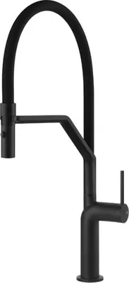 Immagine prodotto di Miscelatore monocomando Gessi Semi-pro Stelo 60315 299 49 cm Nero opaco
