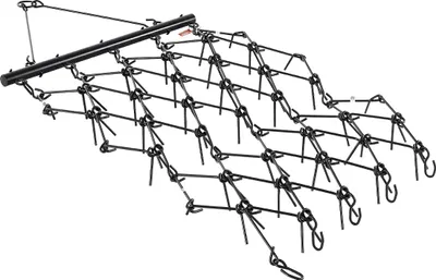 Produktbild von VEVOR Schleppegge, 1707x1219mm, Wiesenegge mit 80 scharfen Zähnen, geeignet für ATV- & UTV-Traktor, für Bodenvorbereitung, Aussaat, Glättung von Landschaften & Instandhaltung von Hofkiesauffahrten
