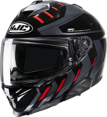 Produktbild von HJC i71 Simo Helm (Black/Red,S  (55/56))