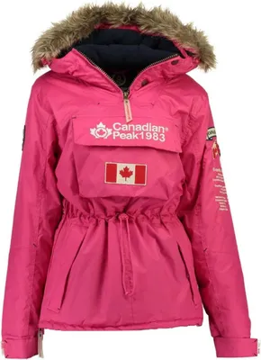 Productafbeelding van Canadia Peak meisjesjas, Banapeak parka met capuchon, winter, roze, maat 140