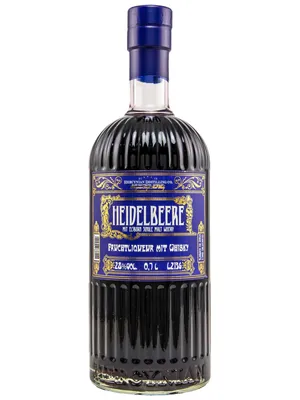 Produktbild von Hercynian Distilling Heidelbeere Fruchtlikör mit Elsburn Single Malt Whisky - Signature Decanter Hammerschmiede