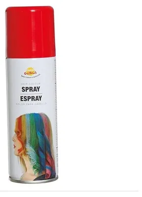 Image de Spray pour cheveux - Rouge - 125 ml