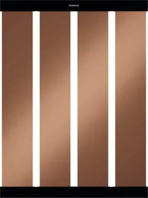 Produktbild von Schock Design-Abtropfgitter in Brushed Copper, Tiefe 392 mm