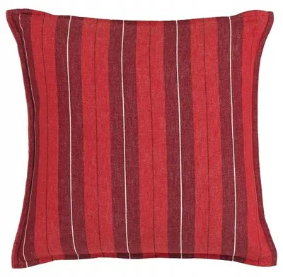 Produktbild von IKEA VINTERFINT Zierkissenbezug Rot Gestreift 50x50 cm