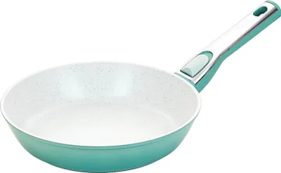 Produktbild von Genius Cerafit Revolution Pfanne 28 CM, Keramik antihaftbeschichtet, Bratpfanne  frei mit Glasdeckel, abnehmbarer Griff, alle Herdarten