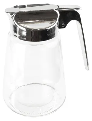 Imagen del producto de Dispensador de miel de vidrio, 300 ml, transparente, para la cocina