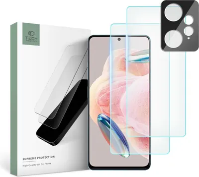 Obrázek produktu pro Tech-Protect Suname Set ochranné sklo Xiaomi Redmi Note 12 4G