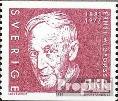Produktbild von Briefmarken Schweden 1981 Mi 1134 (kompl.Ausg.) postfrisch E. Wigforss