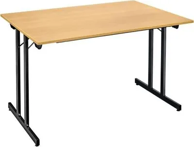 Produktbild von Klapptisch BxHXT 1200x740x700mm 19mm buche/schwarz