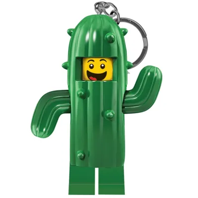 Produktbild von LEGO Classic Schlüsselanhänger mit Leuchtfunktion Kaktus 8 cm