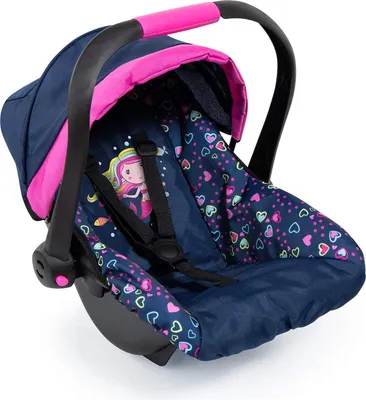 Image de Bayer Car Seat For Doll Baby Carrier With Canopy 67917Aa