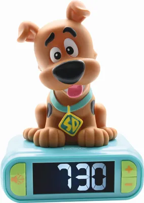 Produktbild von Lexibook Budík s nočným 3D svetlom Scooby-Doo