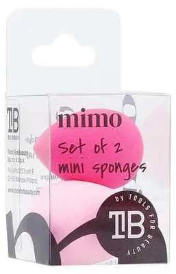 Productafbeelding van MIMO Mini Concealer Sponge Roze - Verpakking van 2 stuks - Make-up sponsjes - Set