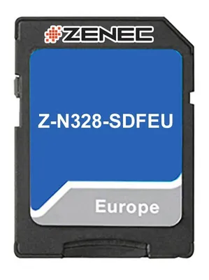 Produktbild von Zenec Z-N328-SDFEU | optionale Navi Karte für Autoradio RADIO Zenec Z-N328