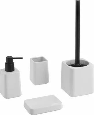 Produktbild von BRANCO Bad-Accessoires-Set, Weiß