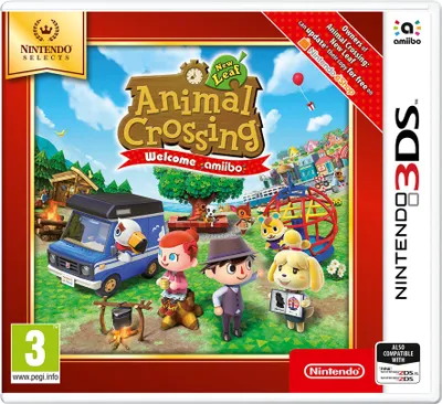 Zdjęcie produktu dla Nintendo 2239846-3DS Animal Crossing New Leaf: Welcome Amiibo Select
