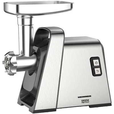 Obrázek produktu pro Heinner MG-Y1800X, 1800 W, Stříbrná, 2 kg/min, Nerezová ocel, Nerezová ocel, 220 - 240 V