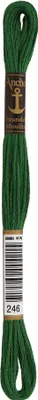 Produktbild von Anchor Sticktwist 4635000-00246 flaschengrün Stickgarn, 100 % Baumwolle