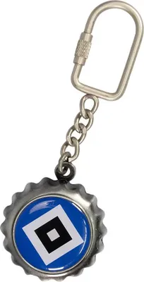 Produktbild von HSV Schlüsselanhänger Kronkorken blau