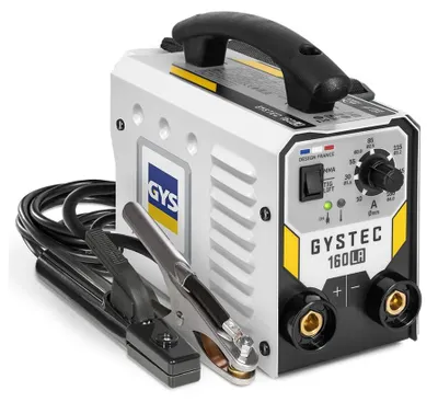 Image de GYS, GYSTEC 160 LA, soudeuse à électrode enrobée, 160 A, monophasée, 230 V