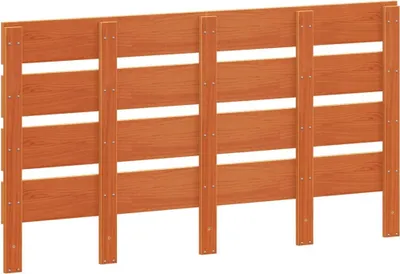 Produktbild von vidaXL Kopfteil Wachsbraun 150 cm Massivholz Kiefer