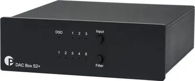 Zdjęcie produktu dla Pro-Ject DAC Box S2 +, USB Typu B, Toslink, 5 V, 220 - 240 V, 50 Hz, 103 mm