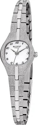Produktbild von Regent Metall Damen Uhr F-626 Analog Armband-Uhr silber Metallarmband D2URF626