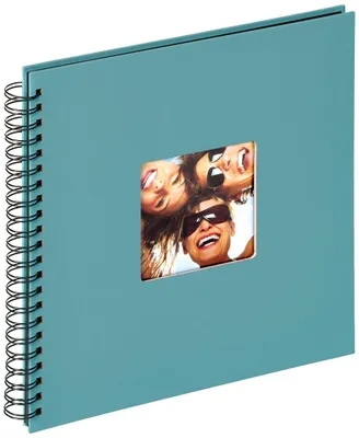 Productafbeelding van Walther Fun benzine, 30x30 cm, 50 zwarte pagina's, spiraalbinding, model SA110K