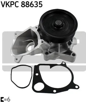 Produktbild von SKF Wasserpumpe für BMW 1 3 5 X3