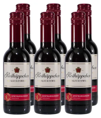Produktbild von Rotkäppchen Spätburgunder QbA -trocken- (12 x 0,25L)